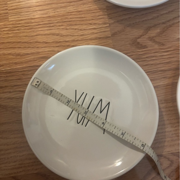 Rae Dunn “Yum” Snack Plates - Picture 3 of 4